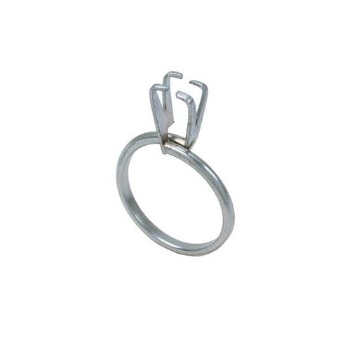 Large Silver Squeeze Display Ring - Default Title