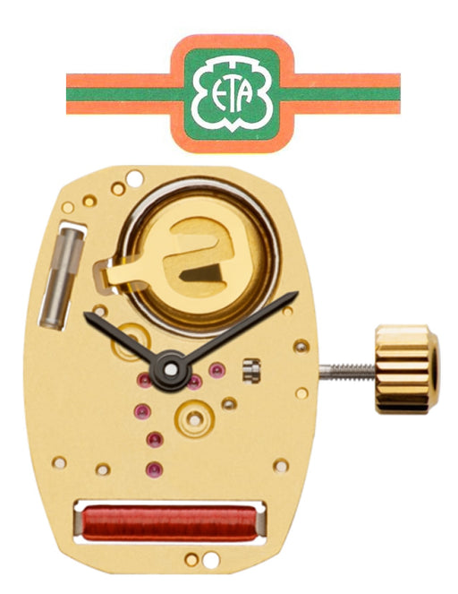 ETA 282.002 (5 1/2 x 8 Ligne) Quartz Movement - Default Title