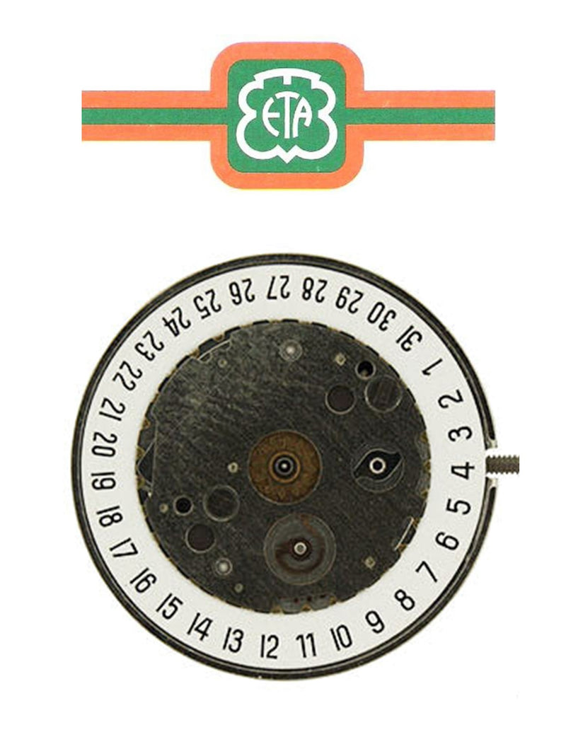 ETA 400.111-D6 (6 3/4 x 8 Ligne) Quartz Movement - Default Title