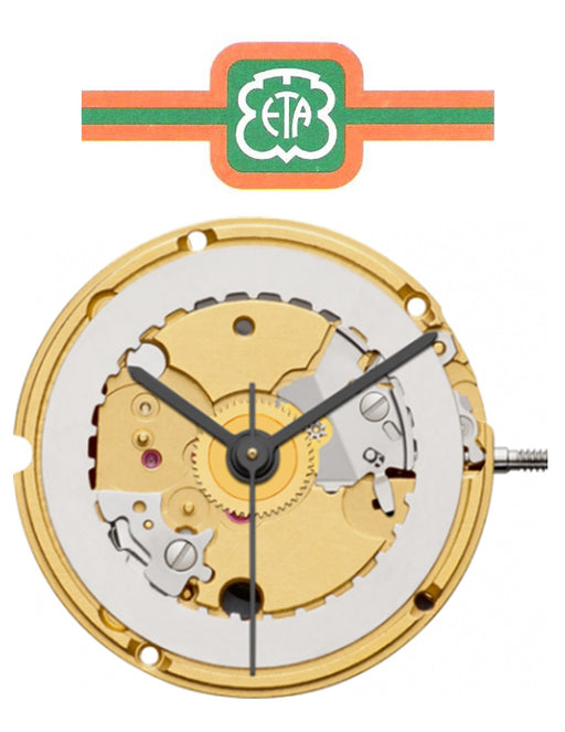 ETA 956.102-3H (7 3/4 Ligne) Quartz Movement - Default Title