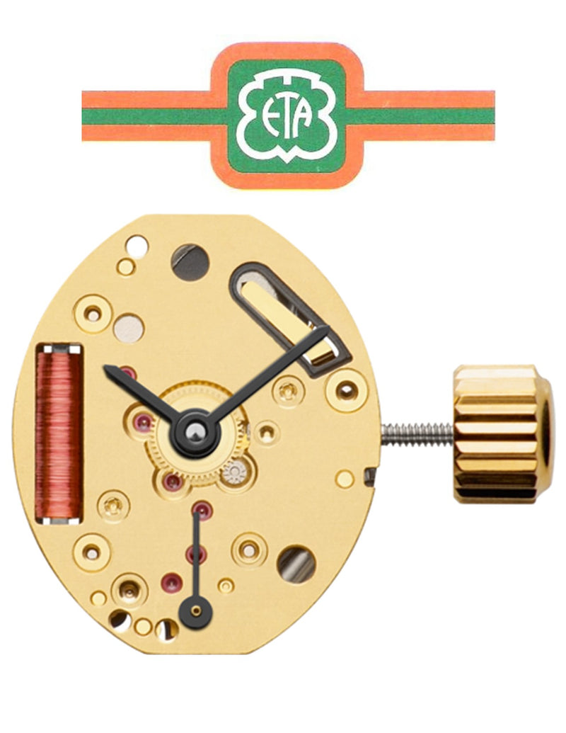 ETA 980.163 (5 1/2 x 6 3/4 Ligne) Quartz Movement - Default Title