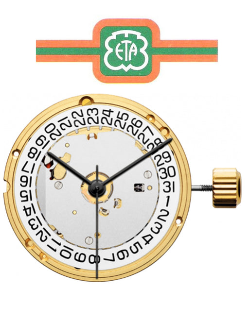 ETA E63.111-D3 (10 1/2 Ligne) Quartz Movement - Default Title