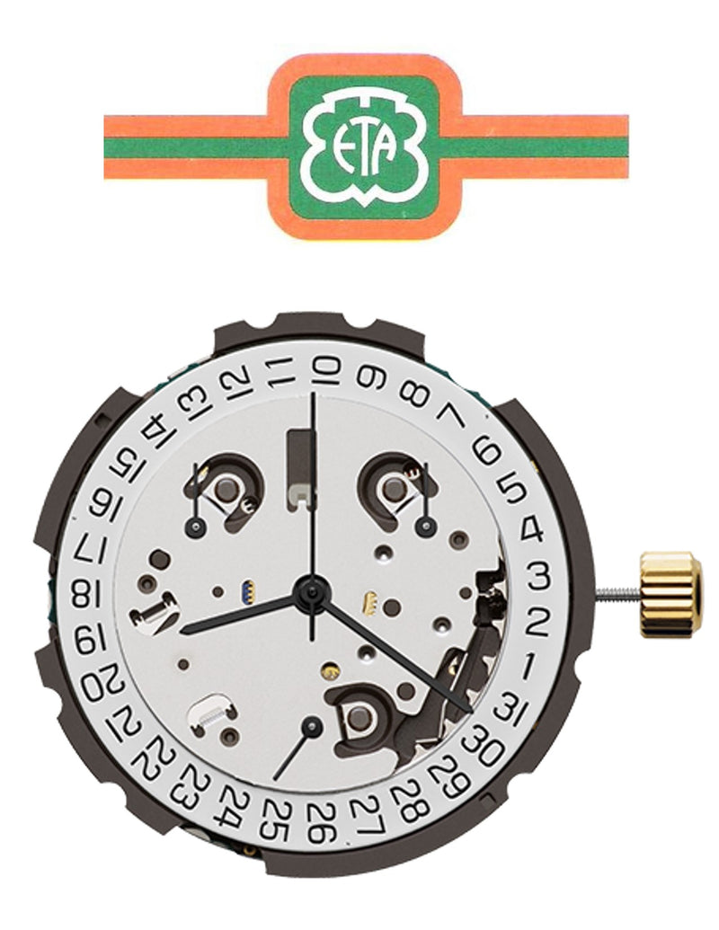 ETA G10.212-D4 (13 1/4 Ligne) Quartz Movement - Default Title