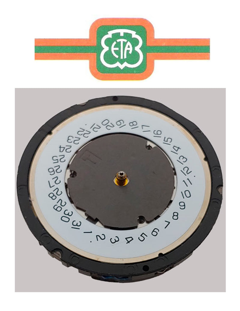 ETA G10.791-D4 (13 1/4 Ligne) Quartz Movement - Default Title