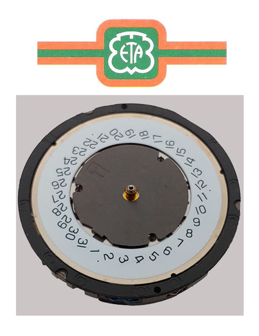 ETA G10.791-D4 (13 1/4 Ligne) Quartz Movement - Default Title