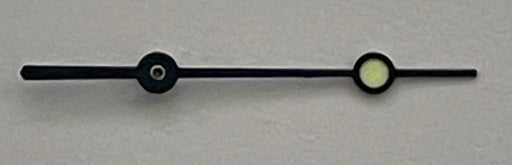 Swp Sec Hand .20 Black Luminous 10.5mm HAN994 - Default Title