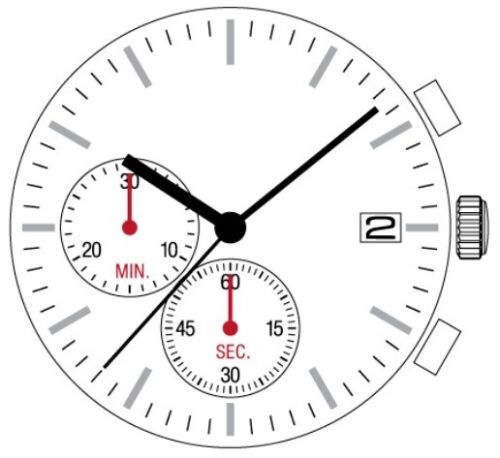 HAT VR37-D3 (13 1/2 Ligne) Quartz Movement - Default Title