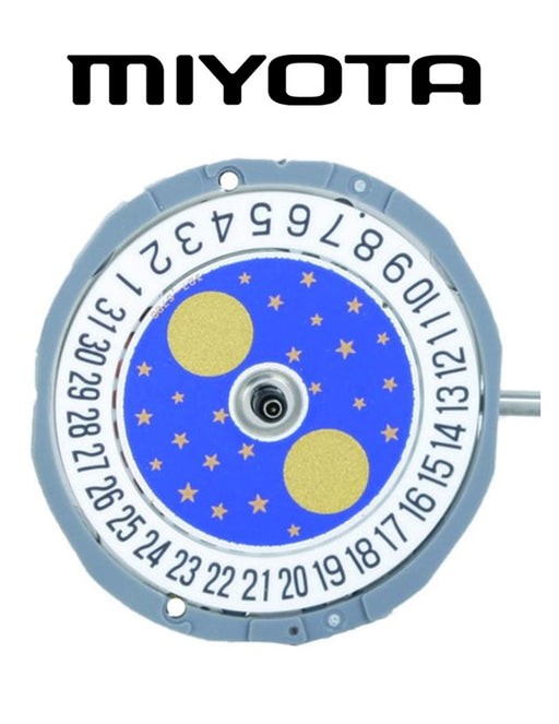 MIY 6L85-D6 (6 3/4 x 8 Ligne) Quartz Movement - Default Title