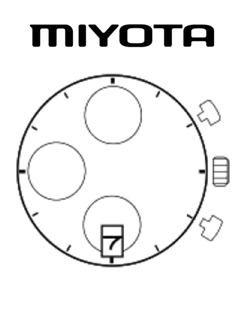 MIY OS10-D6 (13 1/2 Ligne) Quartz Movement - Default Title