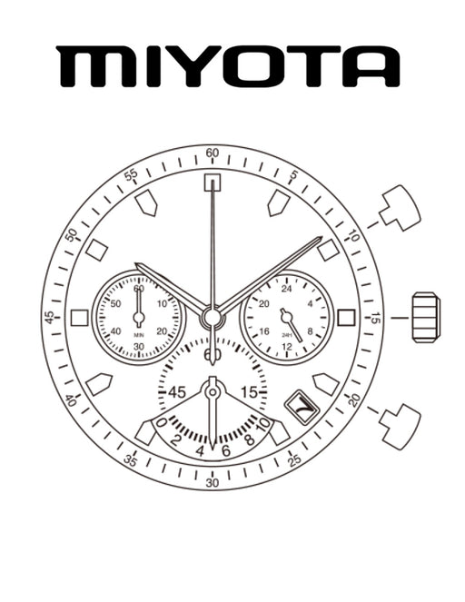 MIY OS22-D4 (13 1/2 Ligne) Quartz Movement - Default Title