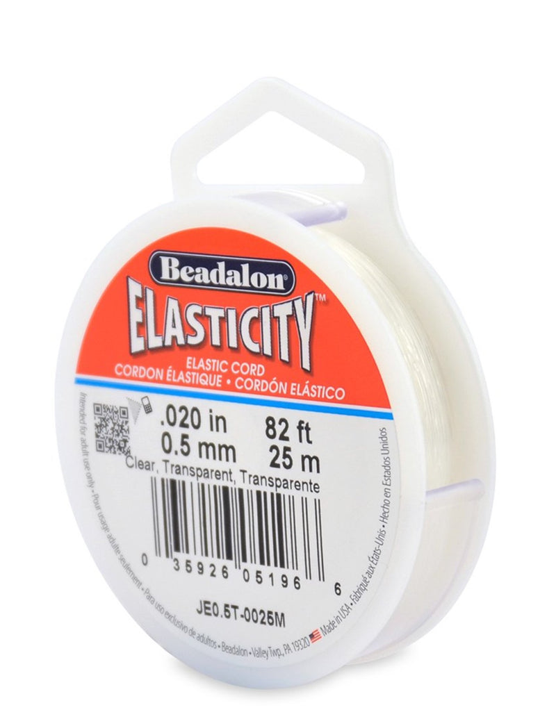25 meters Stretch Cord .05mm Clear - Default Title