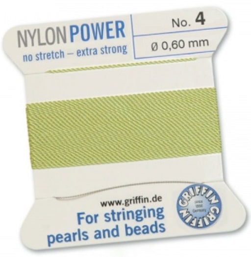Nylon Bead Cord Jade #04 - Default Title