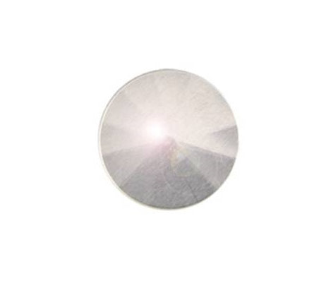 Faceted Pyramid Mineral Glass Crystal - 18.0 mm