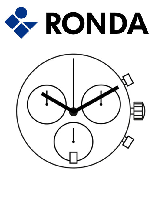 RON 5040.D-D6 (12 1/2 Ligne) Quartz Movement - Default Title