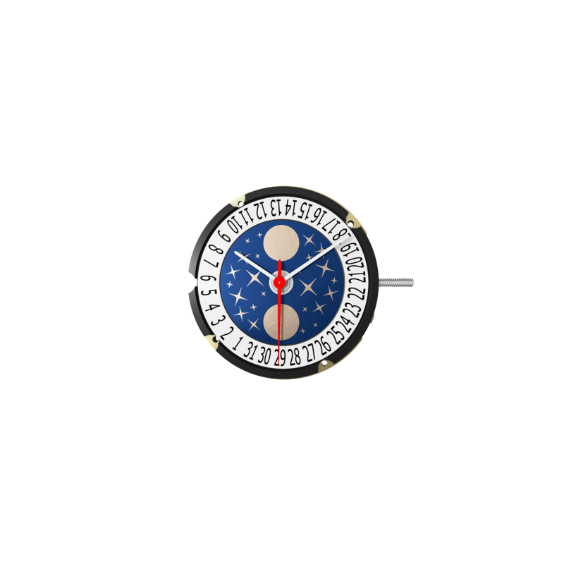 RON 708-D6 (10 1/2 Ligne) Quartz Movement - Default Title