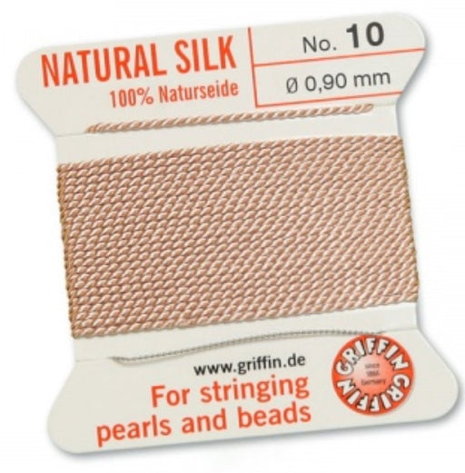 Silk Bead Cord Pink #10 - Default Title