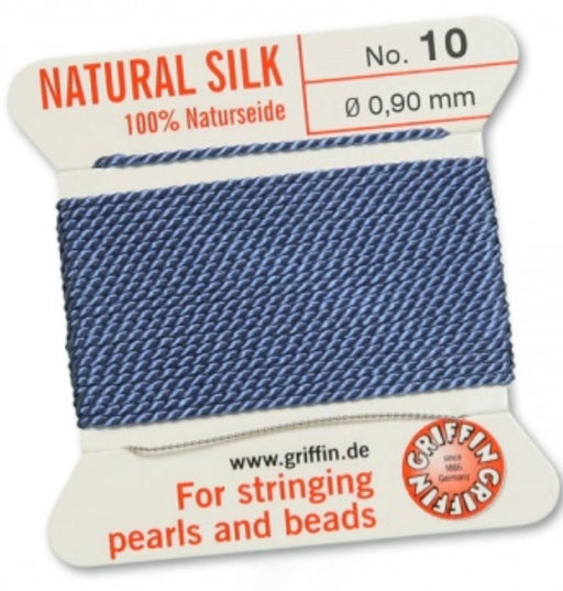 Silk Bead Cord Blue #10 - Default Title