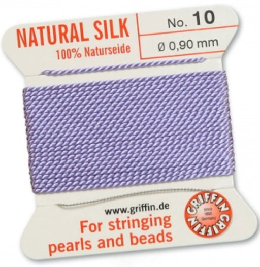 Silk Bead Cord Lilac #10 - Default Title