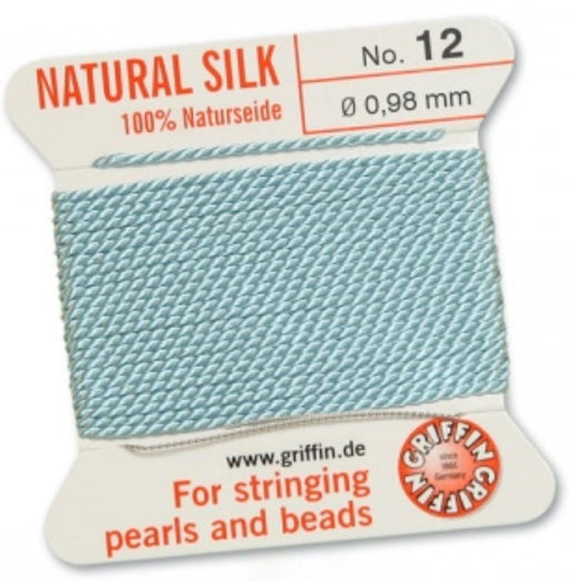 Silk Bead Cord Turquoise #12 - Default Title