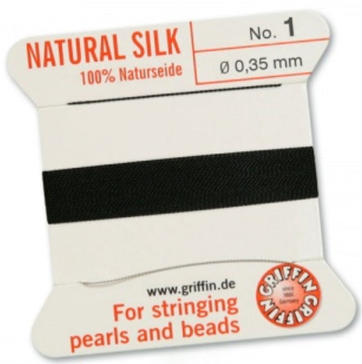 Silk Bead Cord Black #1 - Default Title