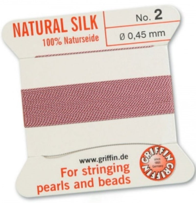 Silk Bead Cord Dark Pink #2 - Default Title