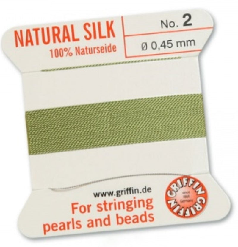 Silk Bead Cord Jade #2 - Default Title