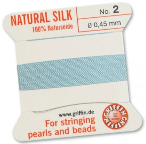 Silk Bead Cord Turquoise #2 - Default Title