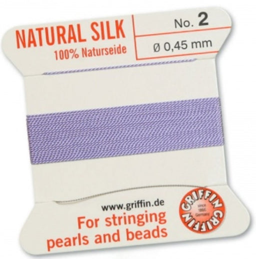 Silk Bead Cord Lilac #2 - Default Title