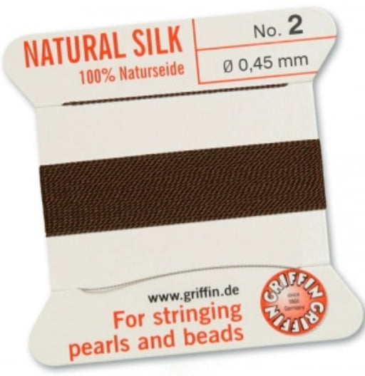 Silk Bead Cord Brown #2 - Default Title