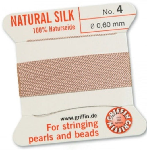 Silk Bead Cord Pink #4 - Default Title