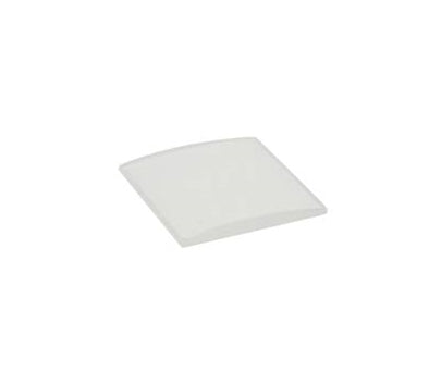 Square Mineral Glass Magnifier Crystal - 25.0 mm - 0.8 x 2.8 mm