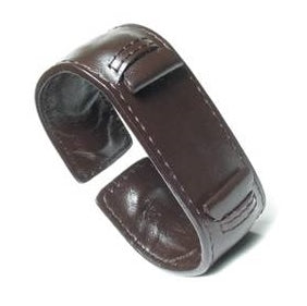 WB Leather Cuff - One Size - Brown