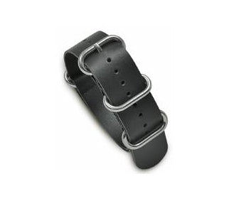 WB One-Piece NATO-Style Leather - One Size - Black