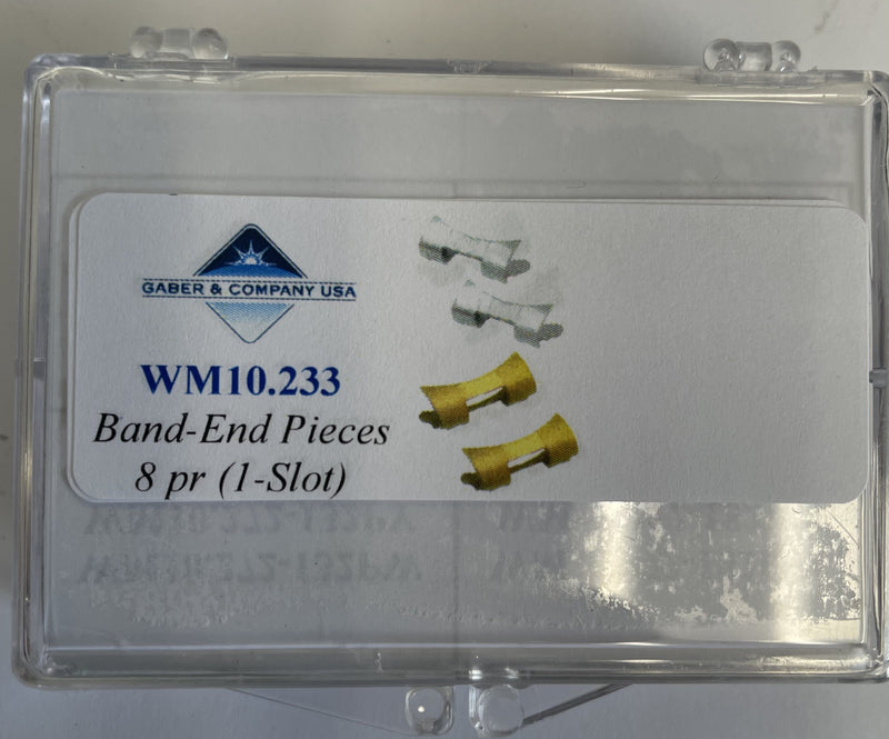 Watchband End Piece Assortment (8 pr) WM10.233 - Default Title