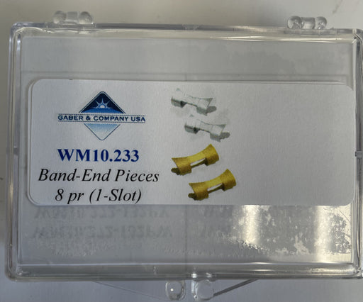 Watchband End Piece Assortment (8 pr) WM10.233 - Default Title