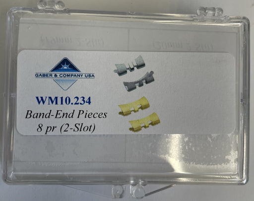 Watchband End Piece Assortment (8 pr) WM10.234 - Default Title