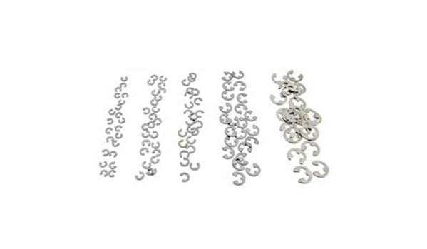 E & C Clips for Push Buttons (120 pc) - Default Title
