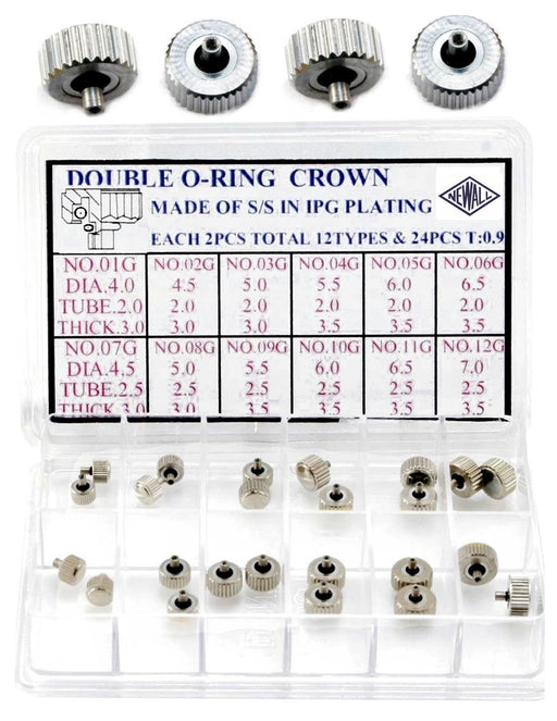 Double O-Ring Yellow Crown Assortment (24 pc) - Default Title
