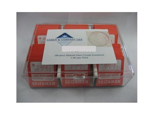 2.00mm Thick Mineral Glass Crystal Assortment (40 pc) - Default Title