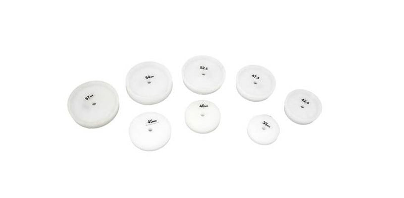 Set of Extra Large Nylon Dies 35 - 57 mm (for WT390.750) (5.00 hole) - Default Title