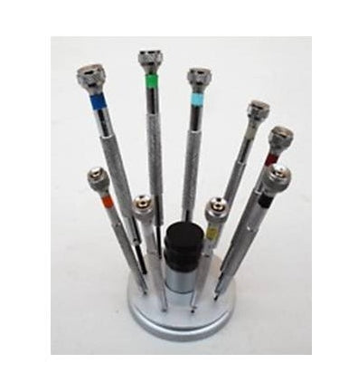 Screwdriver Set (9 pc) Economy w/ Stand WT800.200 - Default Title