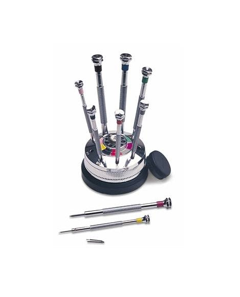 Screwdriver Set (9 pc) Economy w/ Stand WT800.540 - Default Title