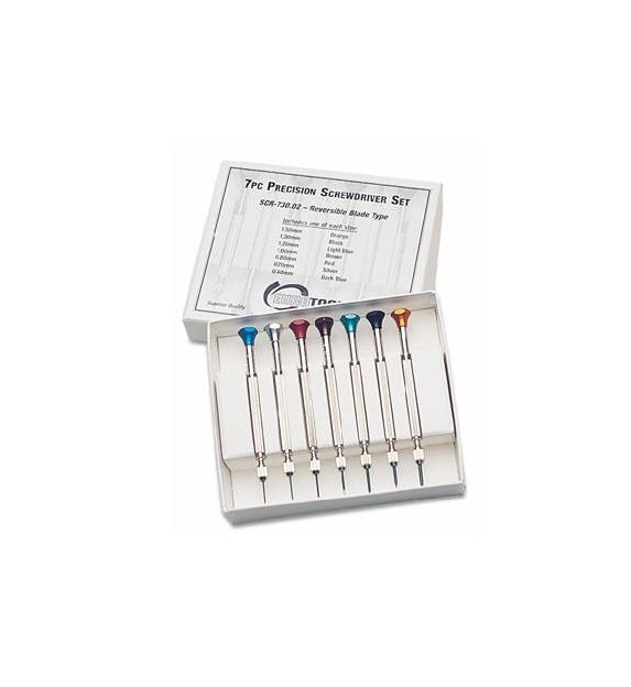 Screwdriver Set (7 pc) Reversible Blades WT800.730 - Default Title