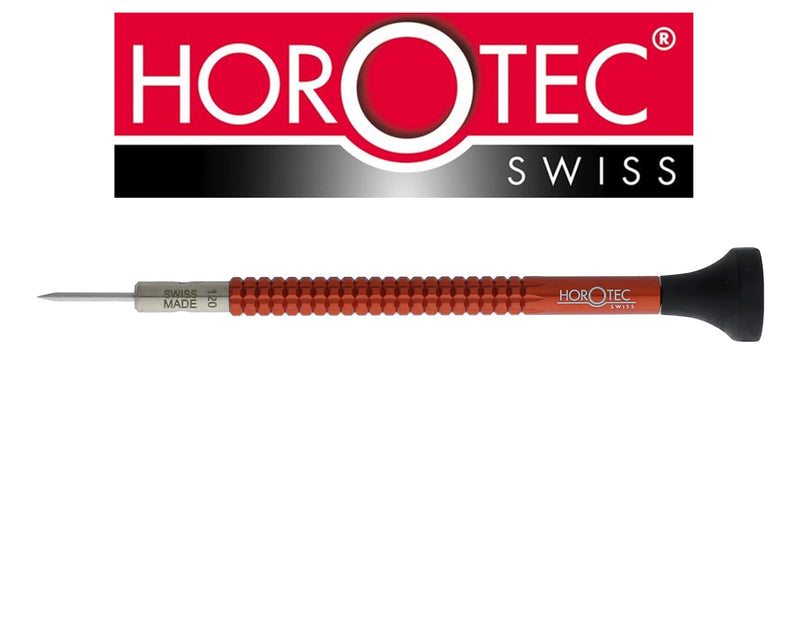 1.20 mm Horotec Aluminum Screwdriver (Red) - Default Title
