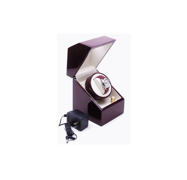Single Watch Winder Cherry Wood - Default Title