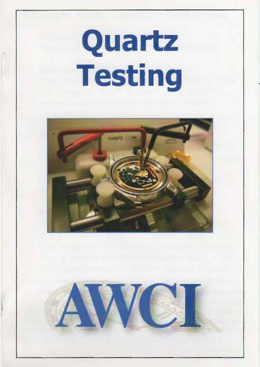DVD "Quartz Testing" - Default Title